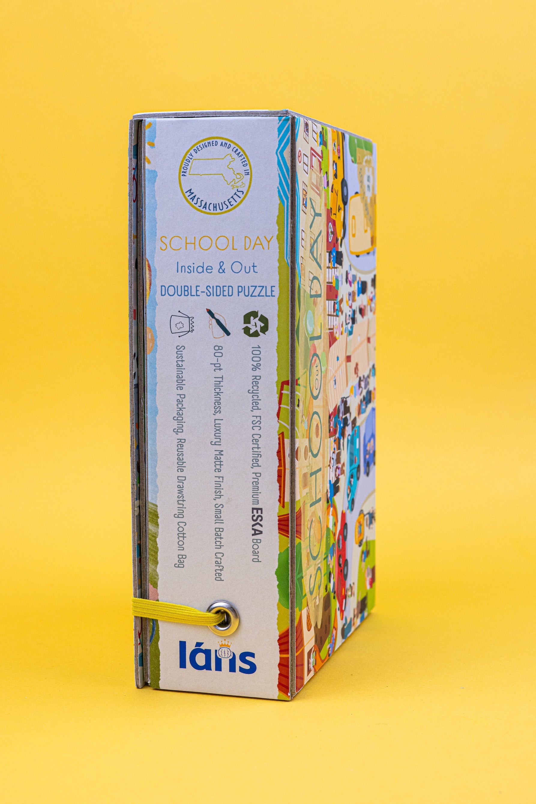 School Day: Inside-and-Out Double-Sided Jigsaw Puzzle