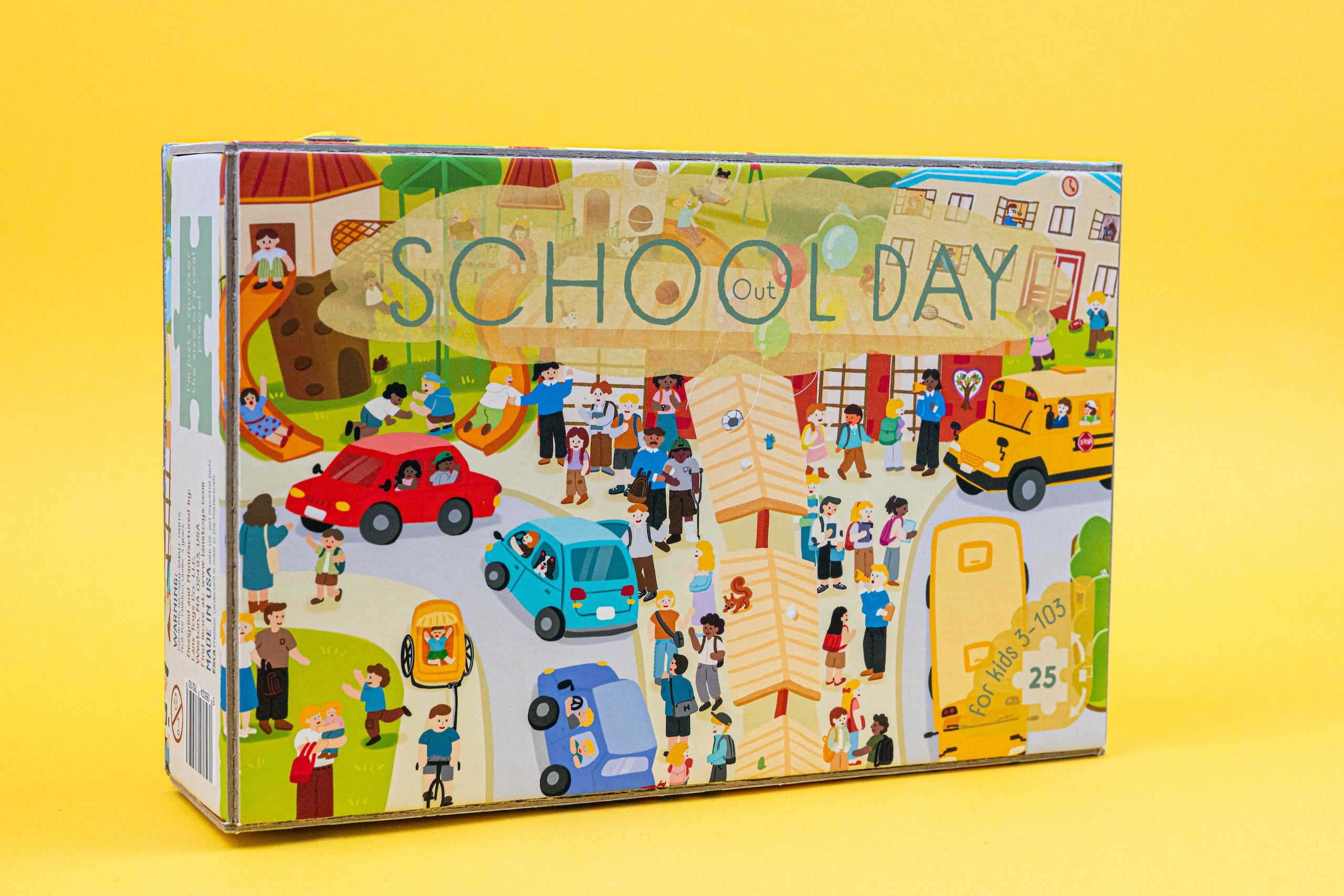 School Day: Inside-and-Out Double-Sided Jigsaw Puzzle