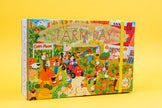Farm Day Spring time and Fall Harvest Double-Sided Keepsake Puzzle