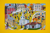 Lexington Massachusetts Then & Now Double-Sided Keepsake Puzzle