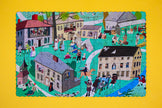 Lexington Massachusetts Then & Now Double-Sided Keepsake Puzzle