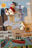 Chicago Summer & Winter Double-Sided Keepsake Puzzle