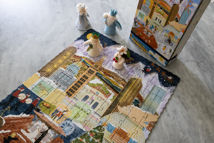 Denver Summer & Winter Double-Sided Keepsake Puzzle