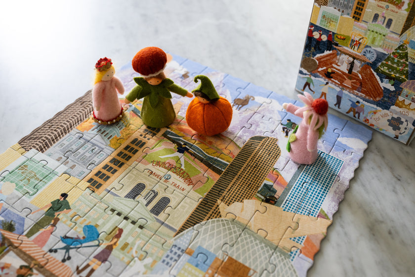Denver Summer & Winter Double-Sided Keepsake Puzzle