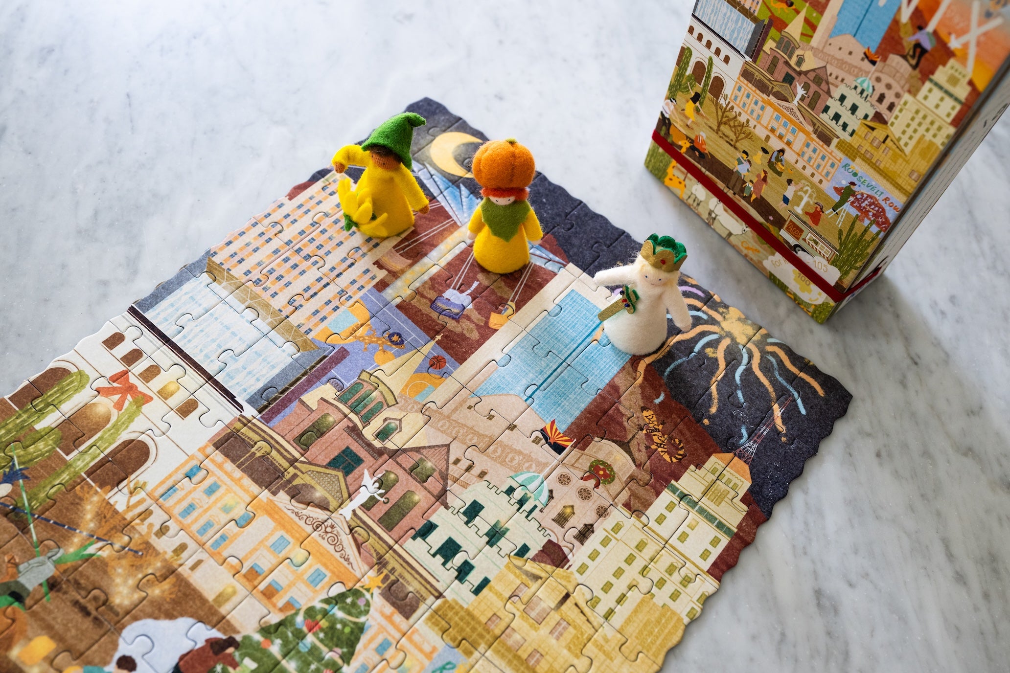 Phoenix Summer &  Winter Double-Sided Keepsake Puzzle