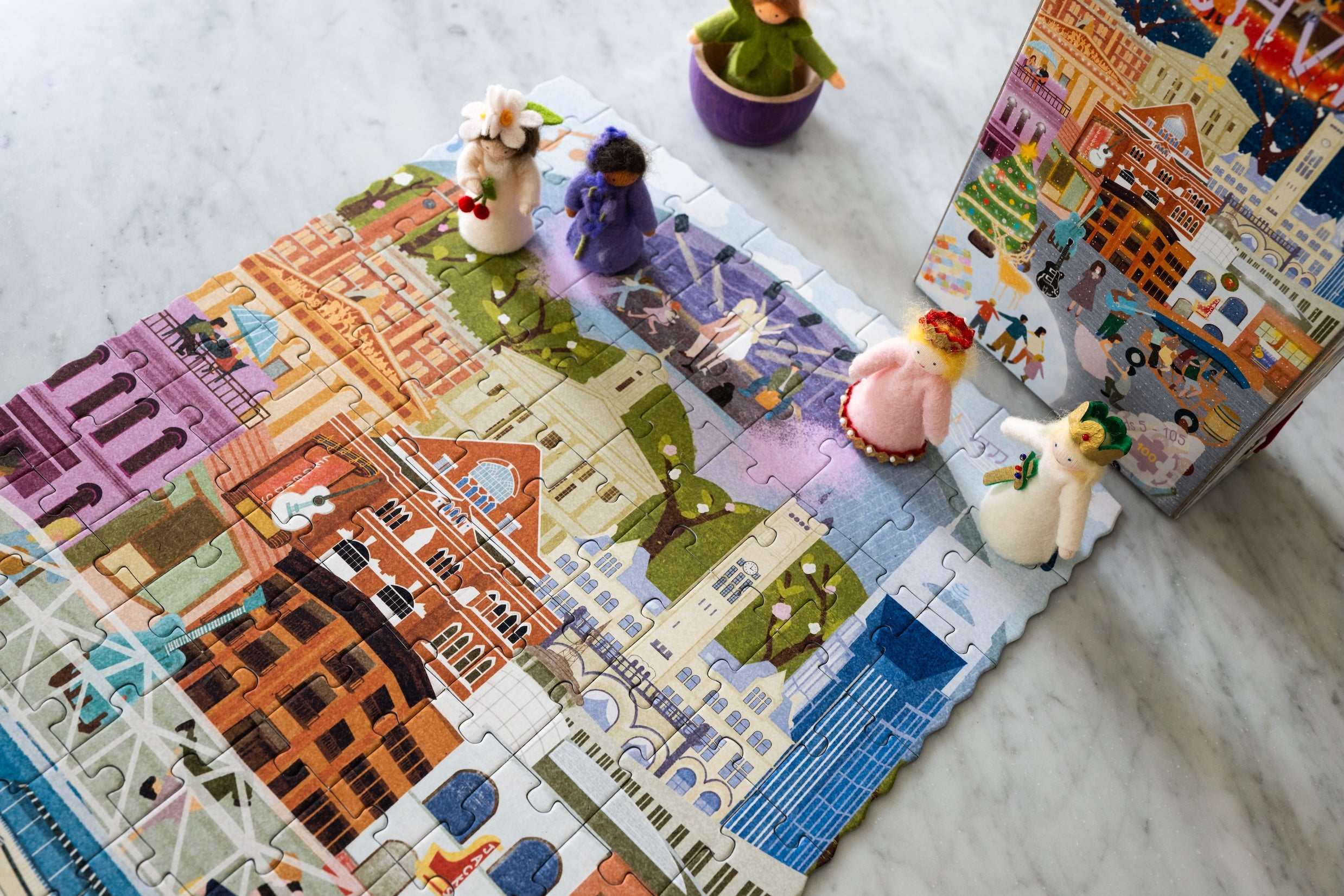 Nashville Summer & Winter Double-Sided Keepsake Puzzle
