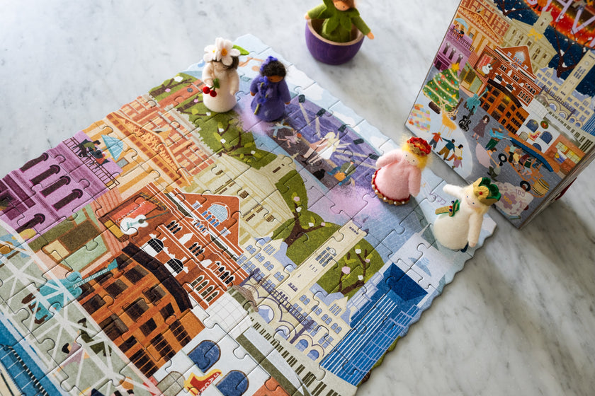 Nashville Summer & Winter Double-Sided Keepsake Puzzle