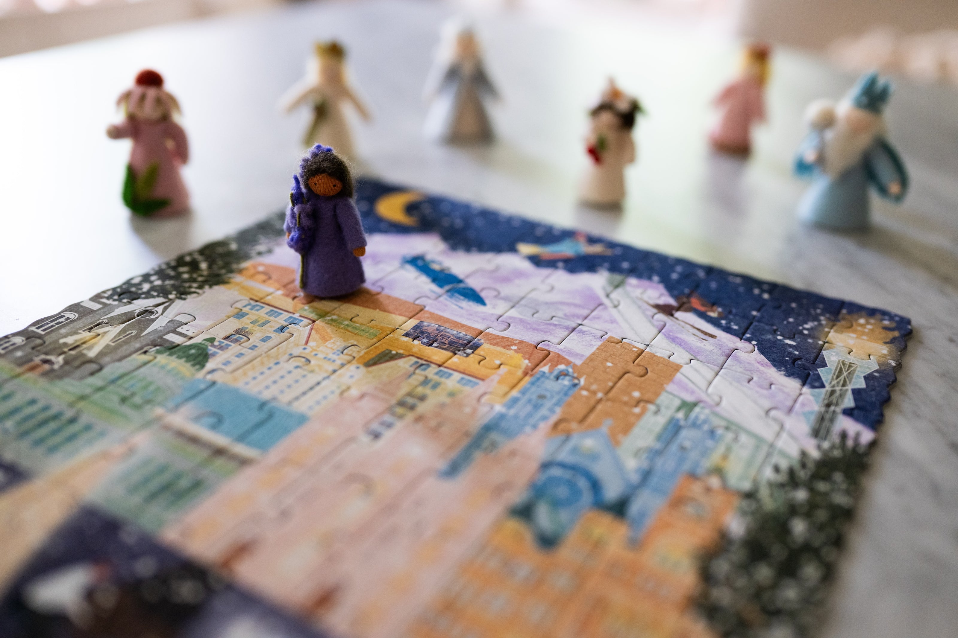 Salt Lake City Summer & Winter Double-Sided Keepsake Puzzle