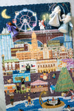 Austin Texas Summer & Winter Double-Sided Keepsake Puzzle