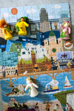 Minneapolis Summer & Winter Double-Sided Keepsake Puzzle
