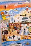 Nantucket Massachusetts Summer and Winter Double-Sided Keepsake Puzzle