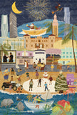 Miami Summer and Winter Double-Sided Jigsaw Puzzle