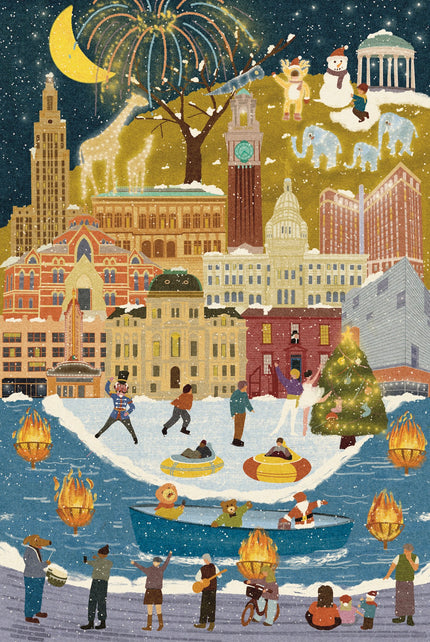 Providence Day and Night Double-Sided Jigsaw Puzzle