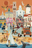 Provincetown Massachusetts Day and Night Double-Sided Jigsaw Puzzle