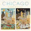 Chicago Summer & Winter Double-Sided Keepsake Puzzle