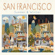 San Francisco Summer & Winter Double-Sided Keepsake Puzzle