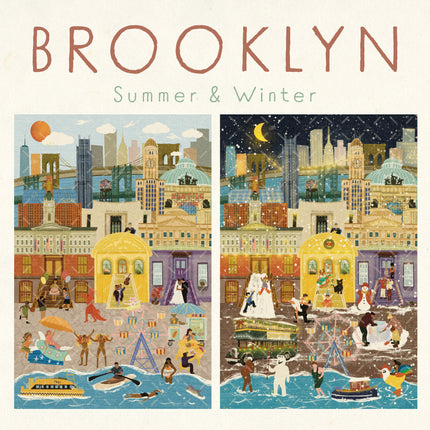 Brooklyn Summer & Winter Double-Sided Keepsake Puzzle