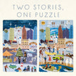 Houston Summer & Winter Double-Sided Keepsake Puzzle