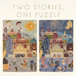 Cambridge Massachusetts Day & Night Double-Sided Keepsake Puzzle