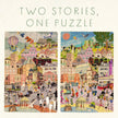 Brookline Massachusetts Then & Now  Double-Sided Keepsake Puzzle