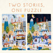 San Francisco Summer & Winter Double-Sided Keepsake Puzzle