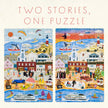 Nantucket Massachusetts Summer and Winter Double-Sided Keepsake Puzzle