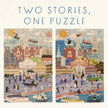 Boston Then & Now Double-Sided Keepsake Puzzle