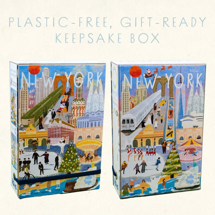 New York Then & Now Double-Sided Keepsake Puzzle