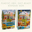 Portland, Oregon Day & Night Double-Sided Keepsake Puzzle