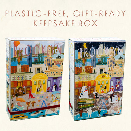 Brooklyn Summer & Winter Double-Sided Keepsake Puzzle