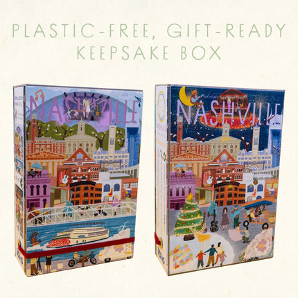 Nashville Summer & Winter Double-Sided Keepsake Puzzle