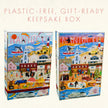Nantucket Massachusetts Summer and Winter Double-Sided Keepsake Puzzle