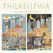 Philadelphia Summer & Winter Double-Sided Keepsake Puzzle