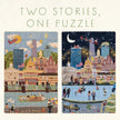 Boston Summer & Winter Double-Sided Keepsake Puzzle